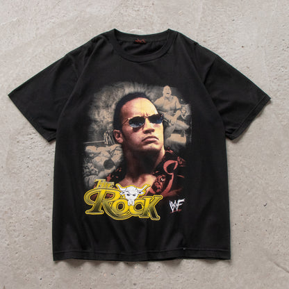 Vintage 2000s The Rock WWF Tee - XL