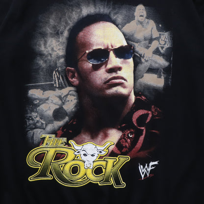 Vintage 2000s The Rock WWF Tee - XL