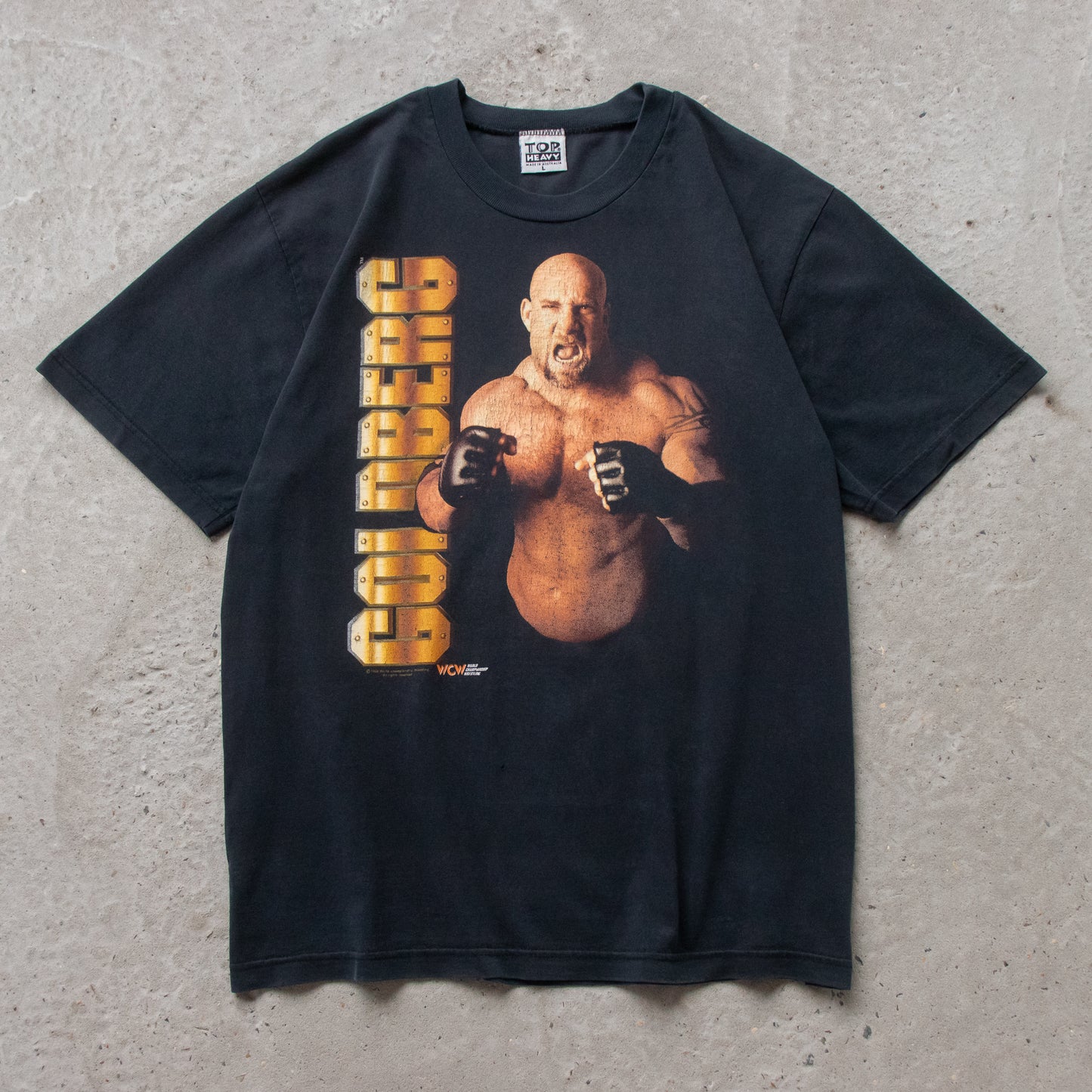 Vintage 1998 Goldberg WCW Tee - L