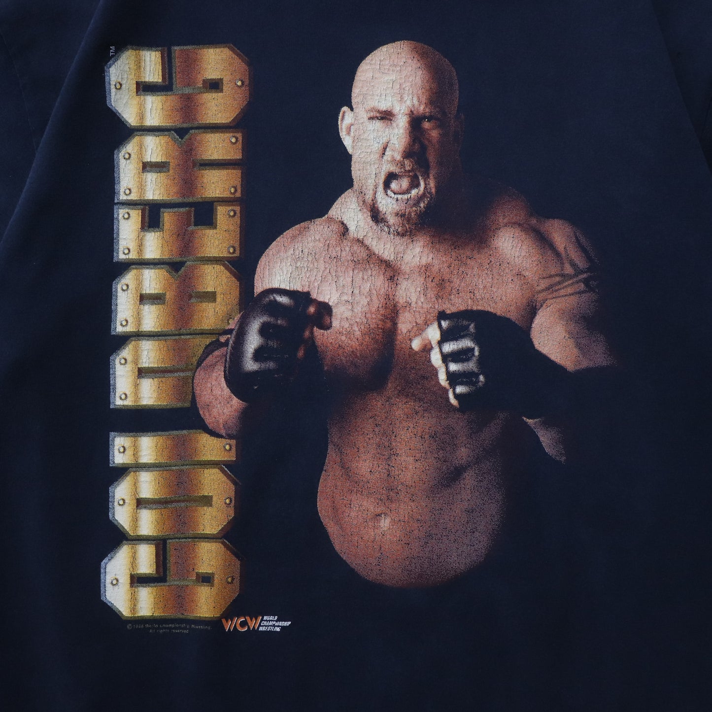 Vintage 1998 Goldberg WCW Tee - L