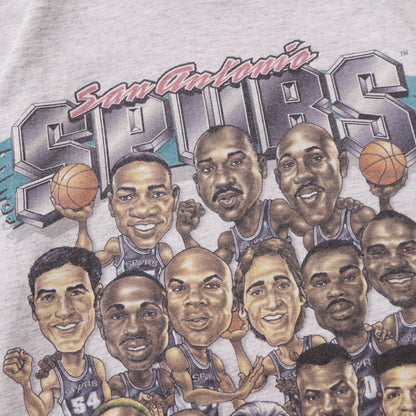 Vintage 1993 San Antonio Spurs NBA Tee - L