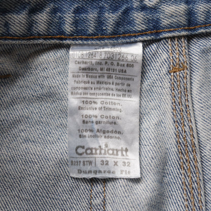 Vintage Carhartt Denim Carpenter Shorts - 32