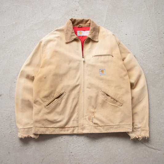 Vintage Carhartt Quilted Detroit Workwear Jacket - XXL