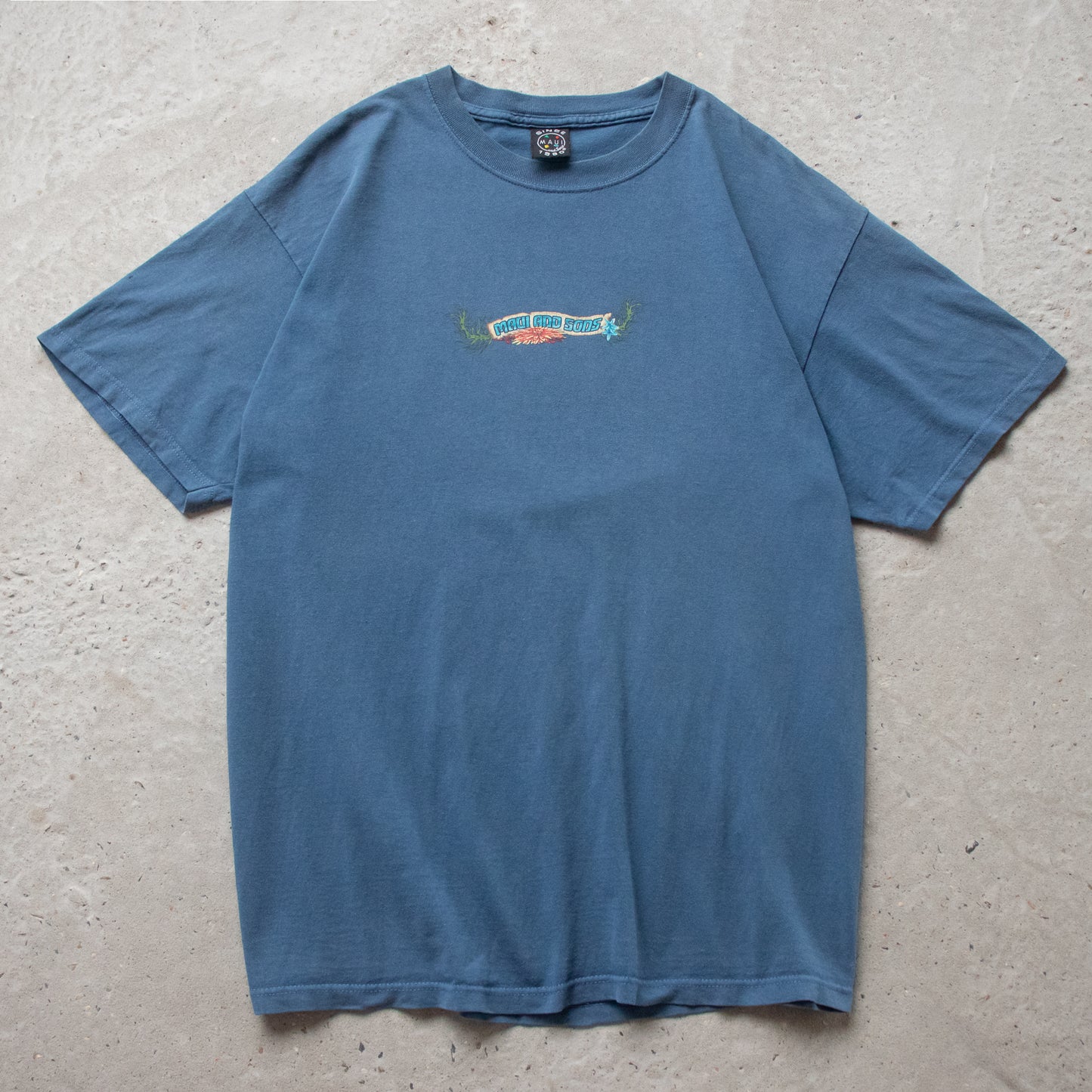 Vintage 90s Maui & Sons Surf Tee - L