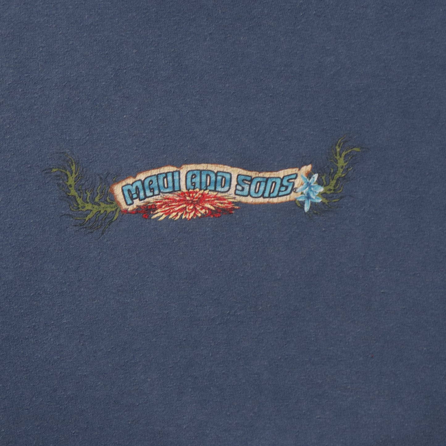 Vintage 90s Maui & Sons Surf Tee - L