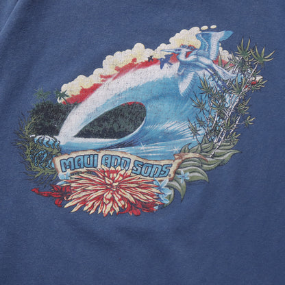 Vintage 90s Maui & Sons Surf Tee - L