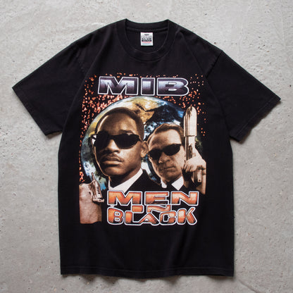 Vintage 2000s Men In Black Rap Tee - L