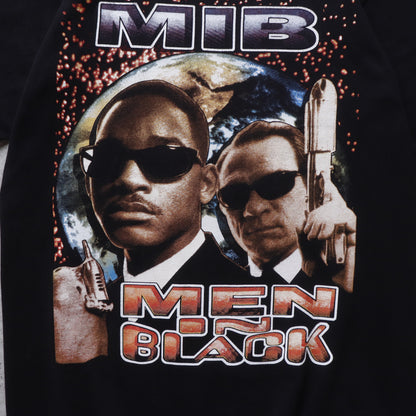 Vintage 2000s Men In Black Rap Tee - L