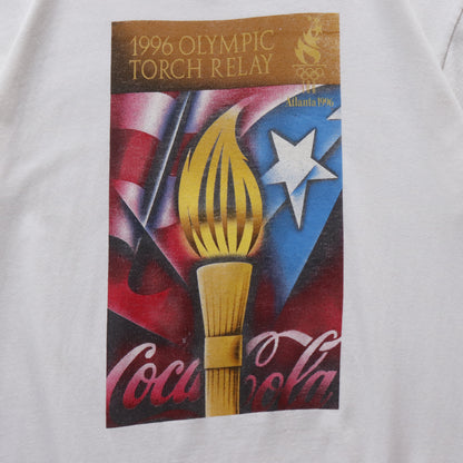 Vintage 1996 Atlanta Olympics Coca-Cola Tee - L