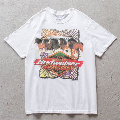 Vintage 1998 Budweiser Clydesdales Tee - L