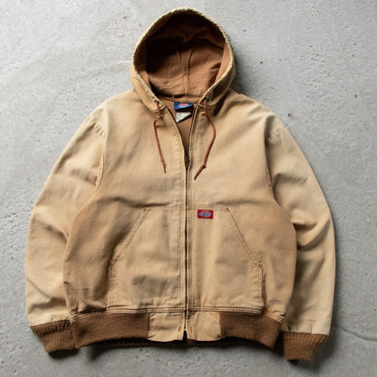 Vintage 90s Dickies Hooded Workwear Jacket - L