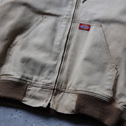 Vintage 90s Dickies Hooded Workwear Jacket - L