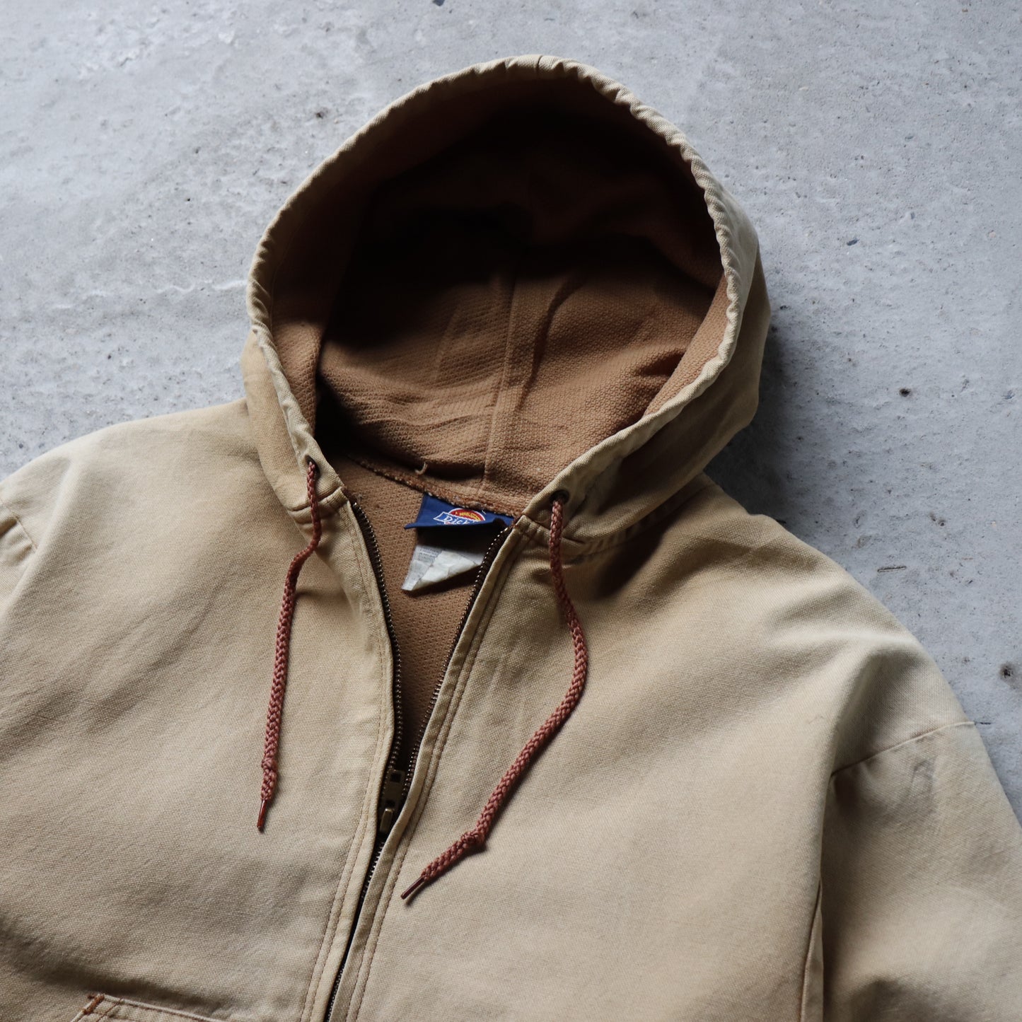 Vintage 90s Dickies Hooded Workwear Jacket - L