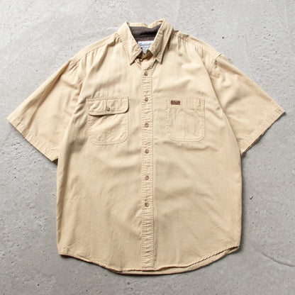 Vintage 2000s Carhartt Short Sleeve Button Up Shirt - L