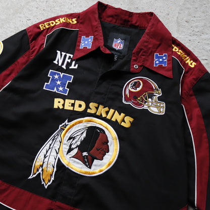 Vintage 2000s Washington Redskins Button Up Shirt - L