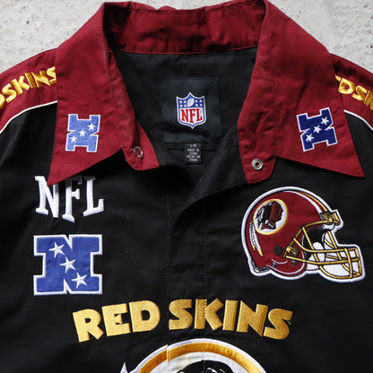 Vintage 2000s Washington Redskins Button Up Shirt - L