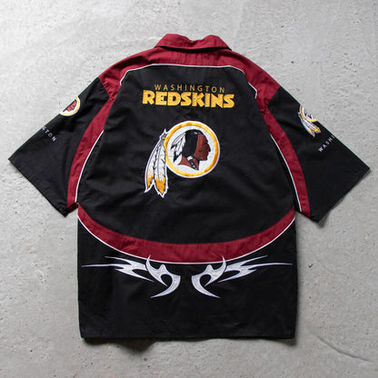 Vintage 2000s Washington Redskins Button Up Shirt - L