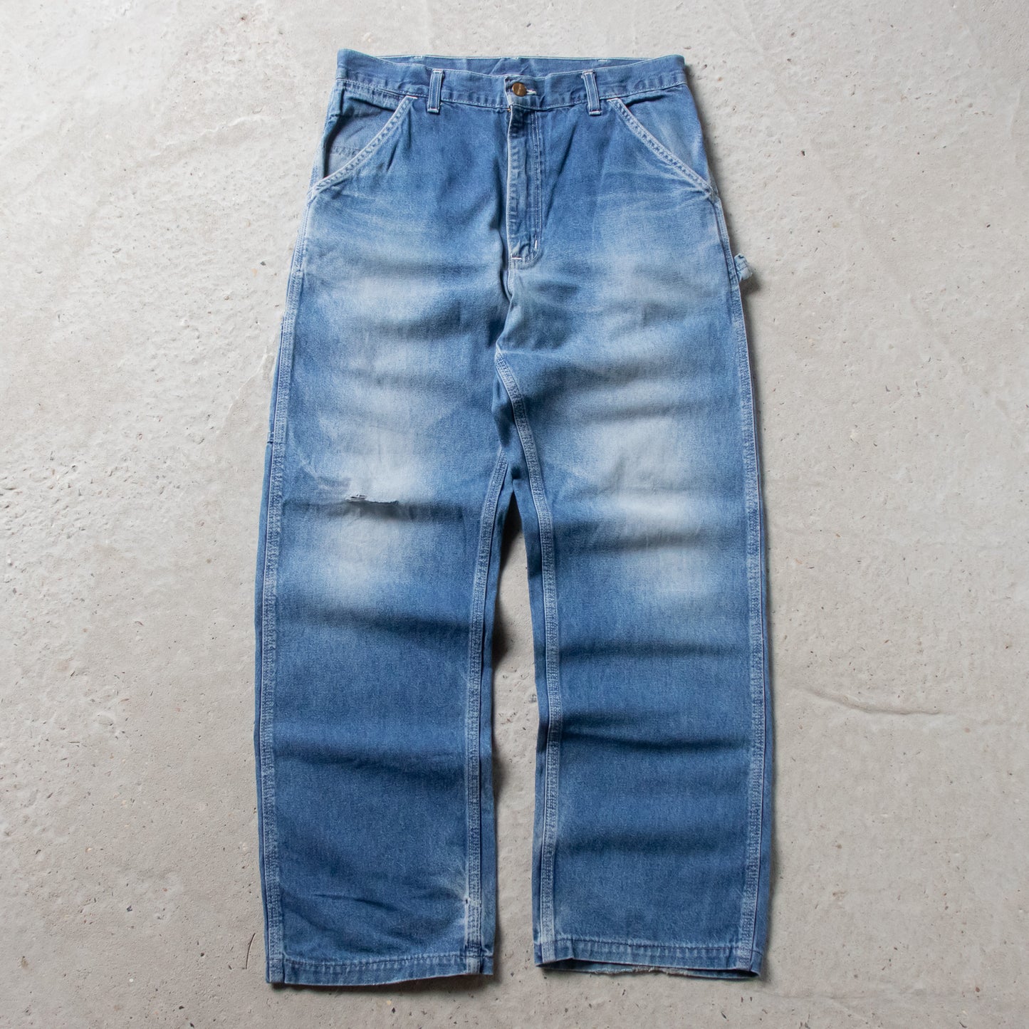 Vintage Carhartt Denim Carpenter Pants - 32x30