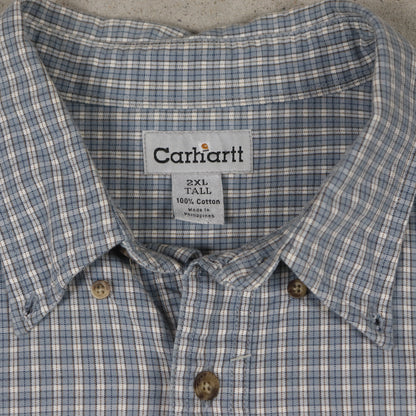 Vintage 2000s Carhartt Short Sleeve Button Up Shirt - XXL