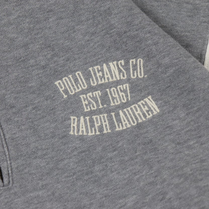 Vintage 90s Polo Ralph Lauren 1/4 Zip Hoodie - L