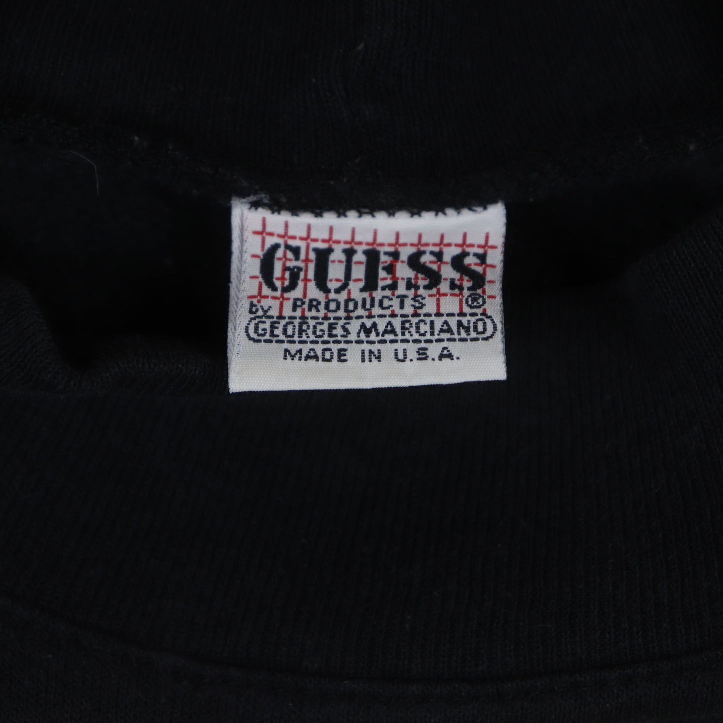 Vintage 80s Guess Jeans Mock Neck Sweatshirt - S