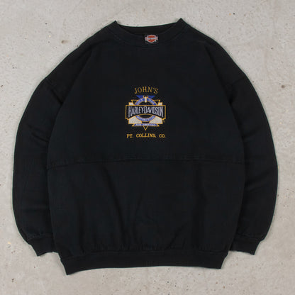 Vintage 90s Harley Davidson Sweatshirt - XL