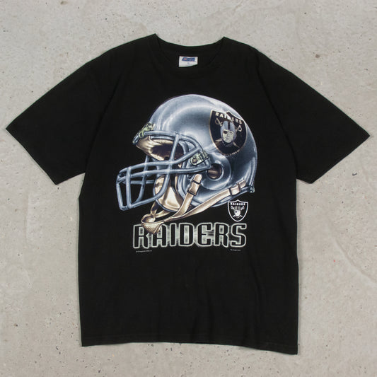 Vintage 2001 Oakland Raiders NFL Tee - XL