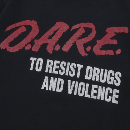 Vintage 90s DARE To Resist Drugs And Violence Tee - M