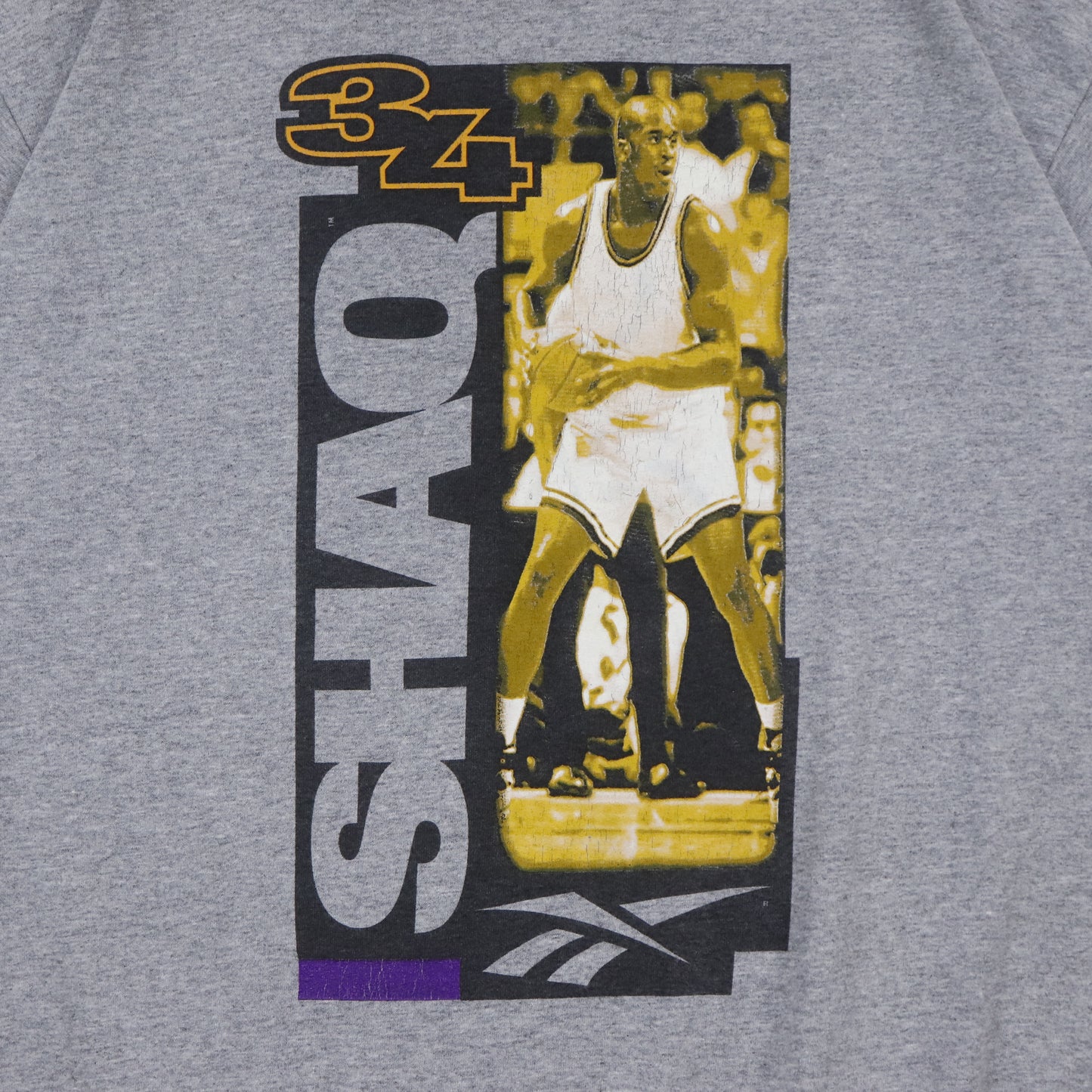 Vintage 90s Shaq Lakers Reebok NBA Tee - XL