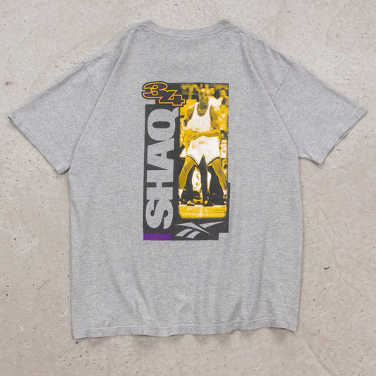 Vintage 90s Shaq Lakers Reebok NBA Tee - XL