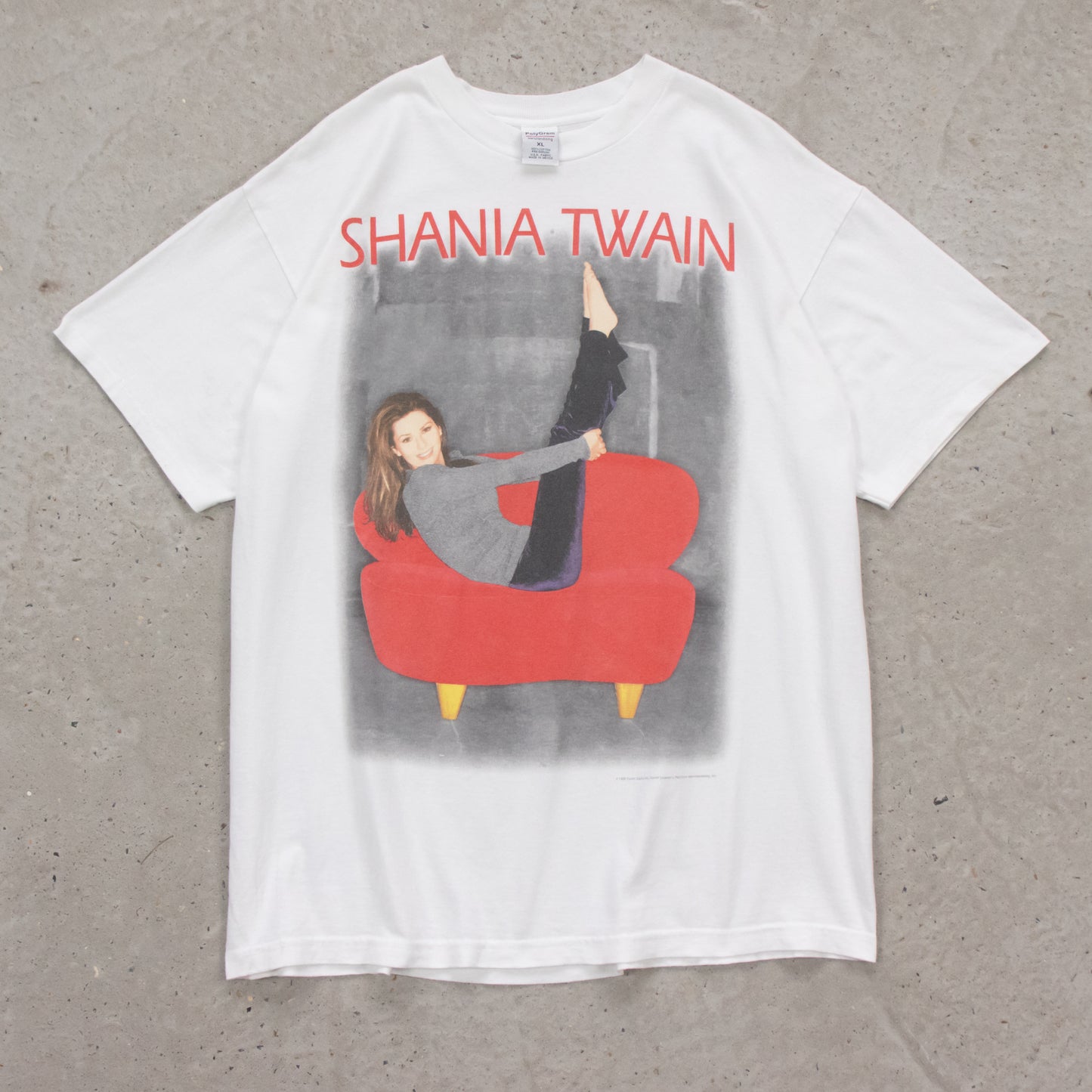 Vintage 1998 Shania Twain Tour Tee - XL