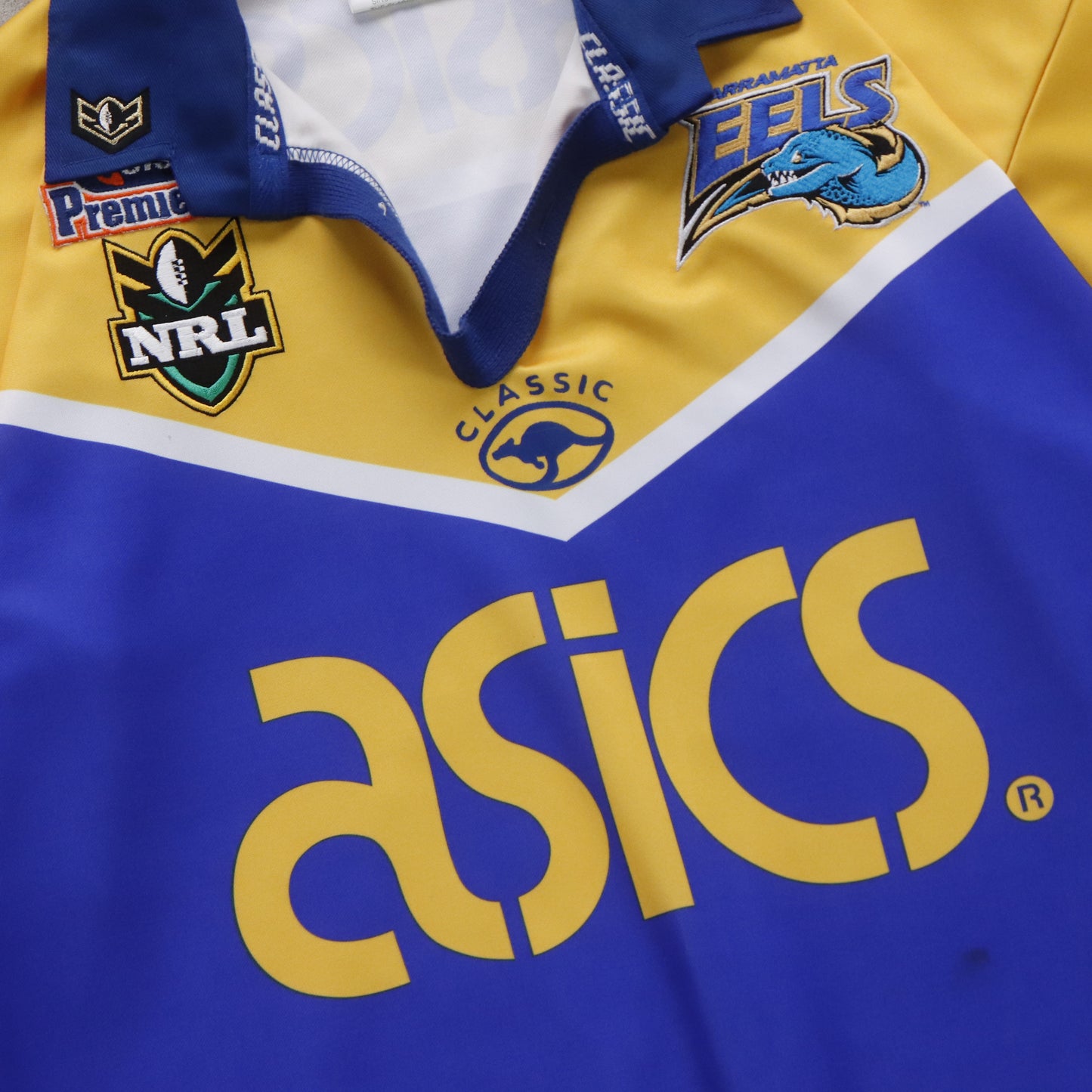 Vintage 2001 Parramatta Eels Classic NRL Jersey - L