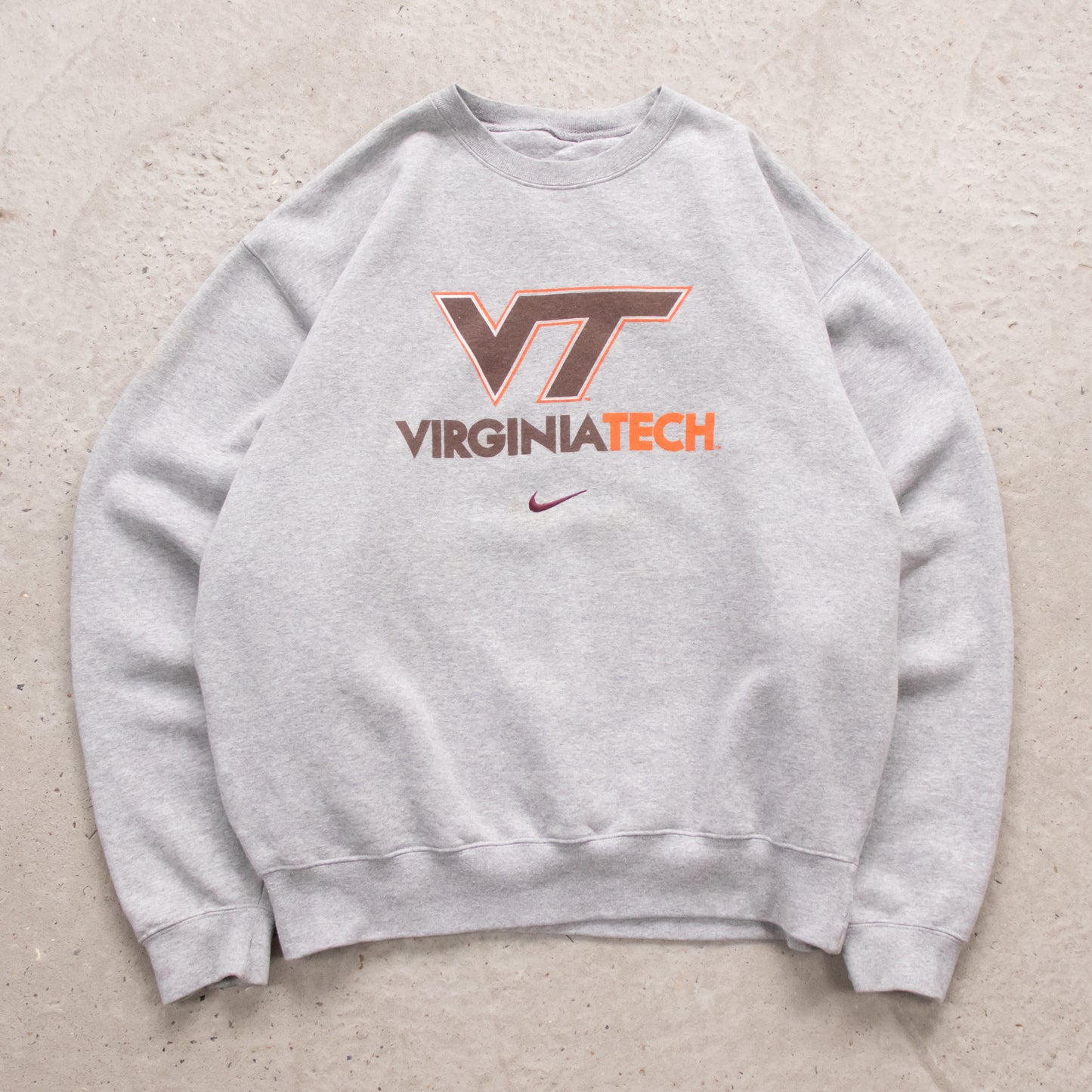 Vintage 90s Nike Virginia Tech Sweatshirt - XL