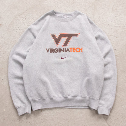 Vintage 90s Nike Virginia Tech Sweatshirt - XL