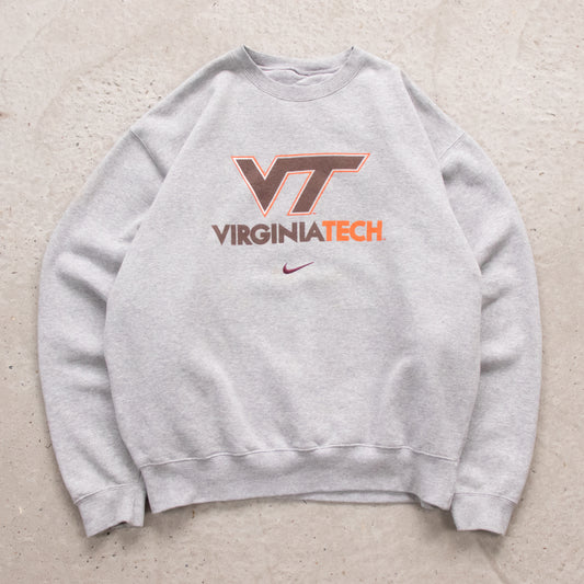 Vintage 90s Nike Virginia Tech Sweatshirt - XL