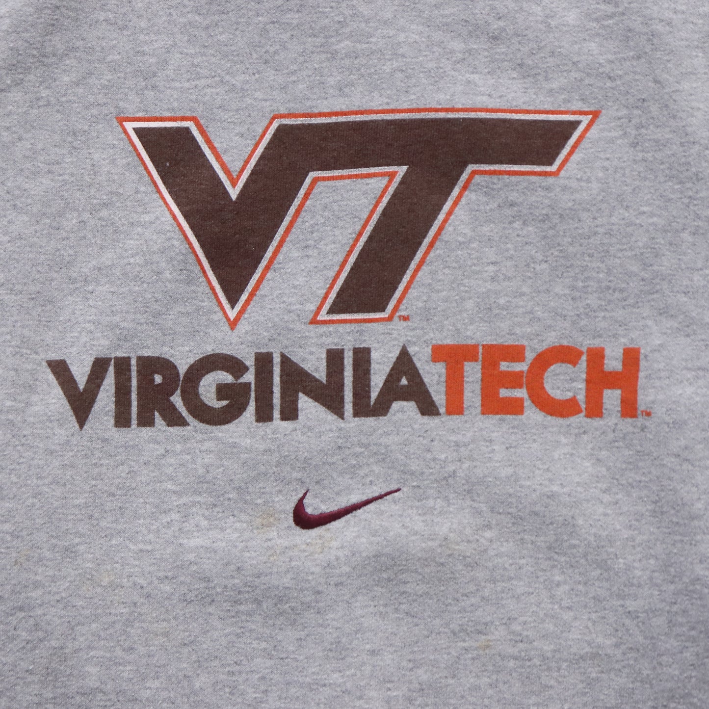 Vintage 90s Nike Virginia Tech Sweatshirt - XL