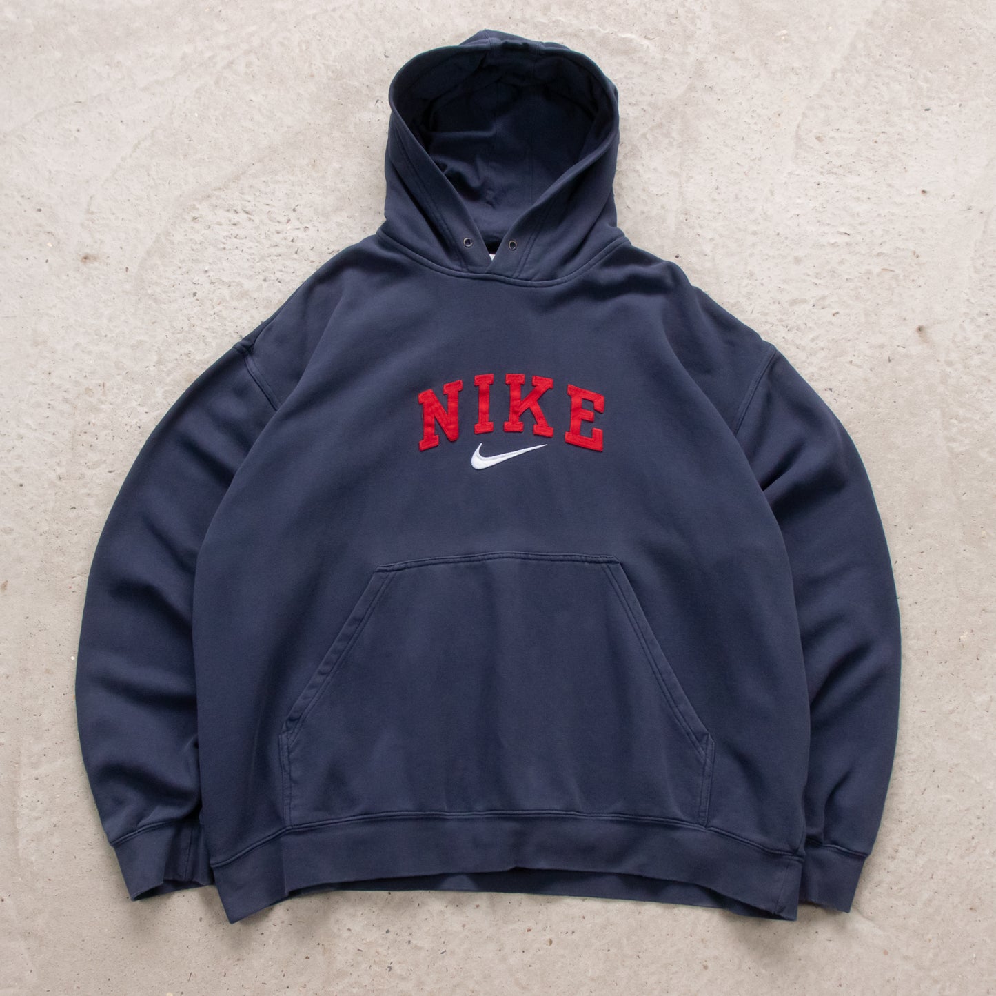 Vintage 2000s Nike Spellout Hoodie - XL