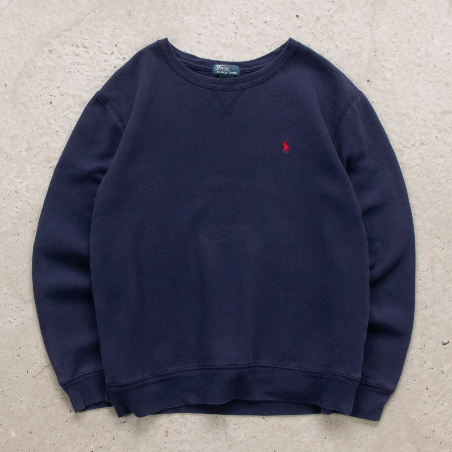 Vintage 90s Polo Ralph Lauren Embroidered Sweatshirt - S