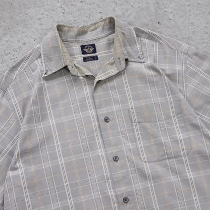 Vintage Dockers Cropped Button Up Shirt - M