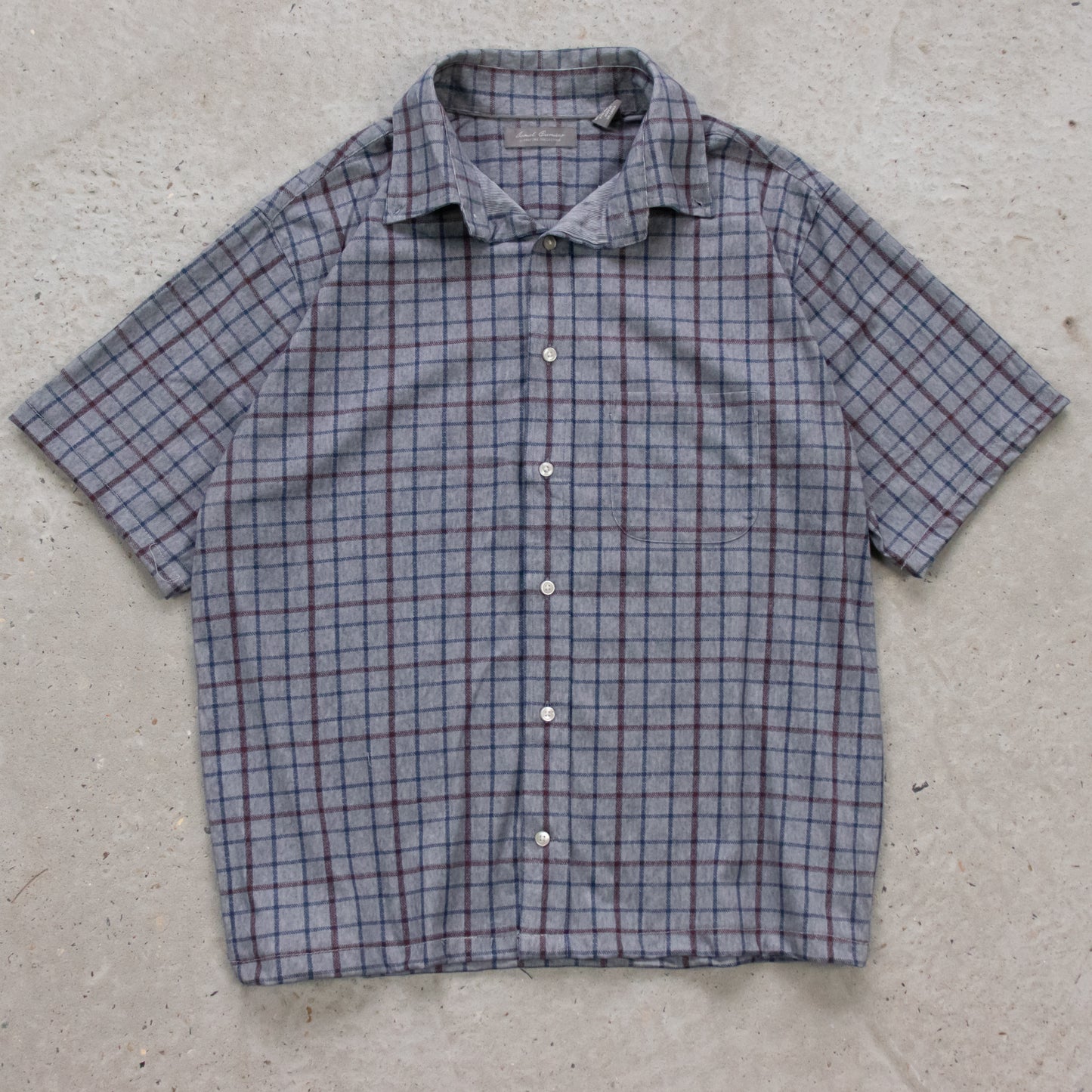 Vintage Daniel Cremiuex Cropped Button Up Shirt - L