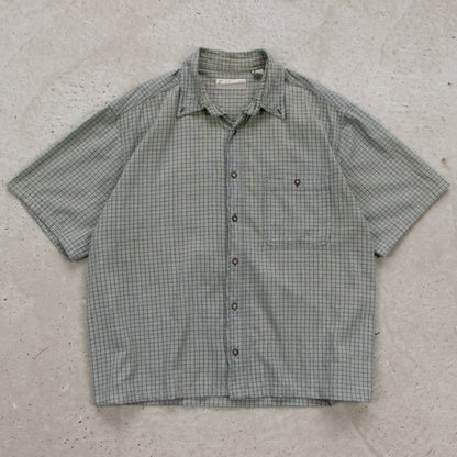 Vintage Fieldmaster Cropped Button Up Shirt - L