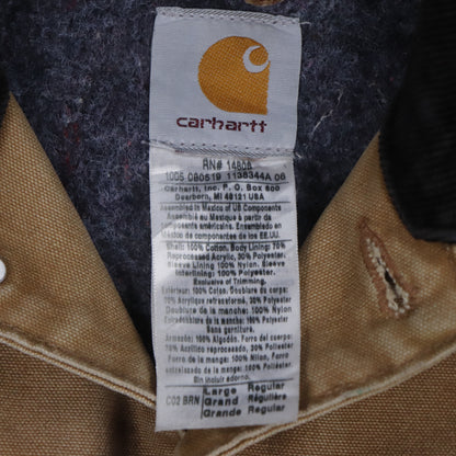 Vintage 2000s Carhartt Blanket Lined Michigan Jacket - L