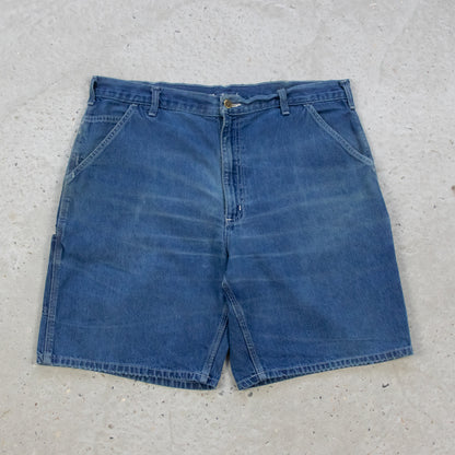 Vintage Carhartt Denim Carpenter Shorts - 38