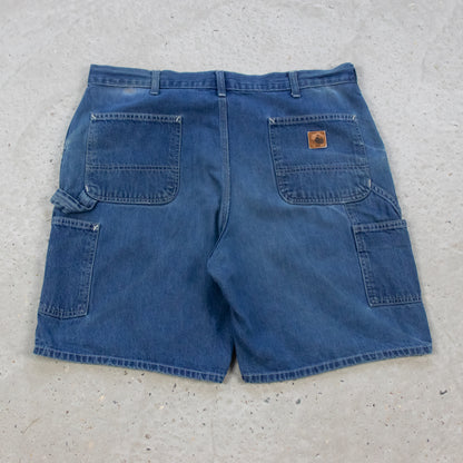 Vintage Carhartt Denim Carpenter Shorts - 38