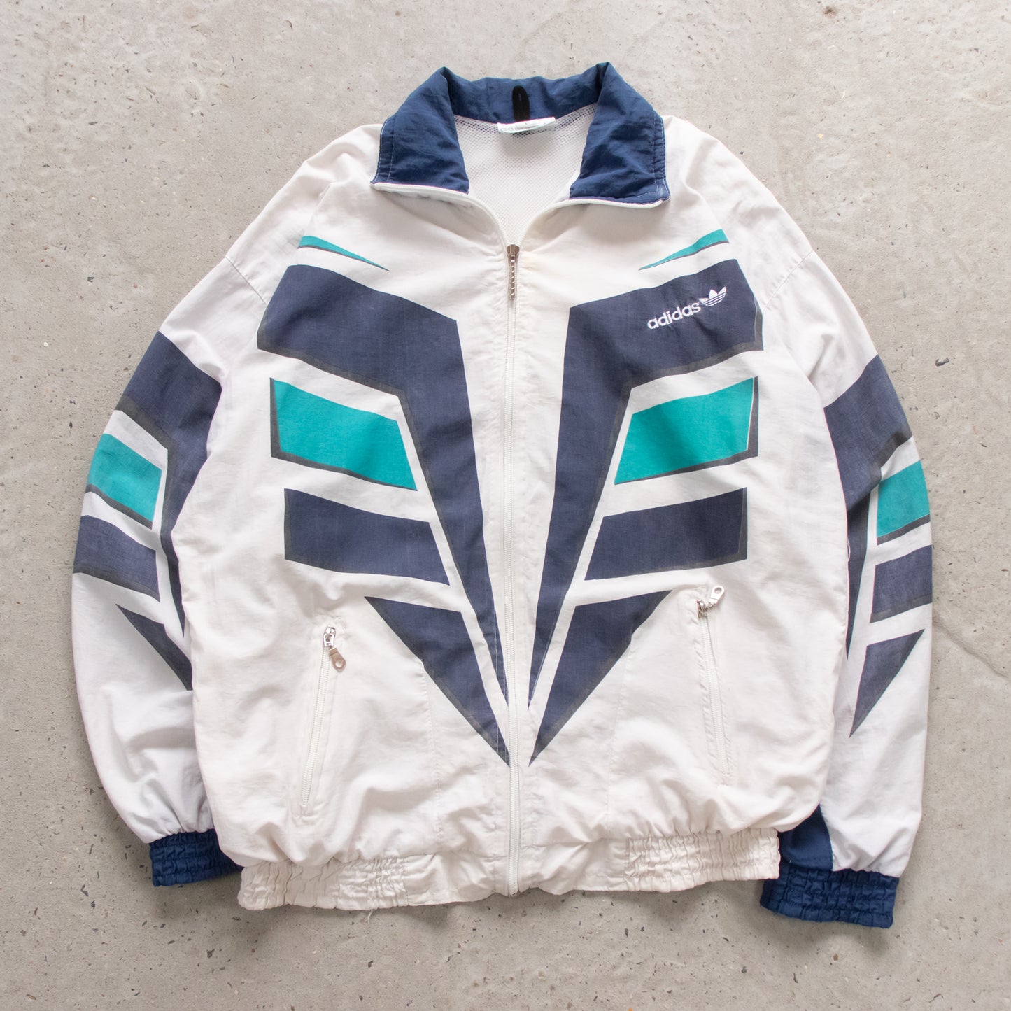 Vintage 80s Adidas Light Jacket - L