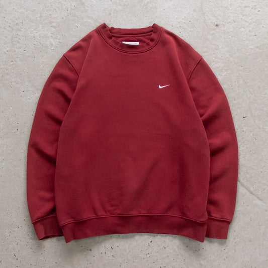 Vintage 2000s Nike Mini Swoosh Sweatshirt - M