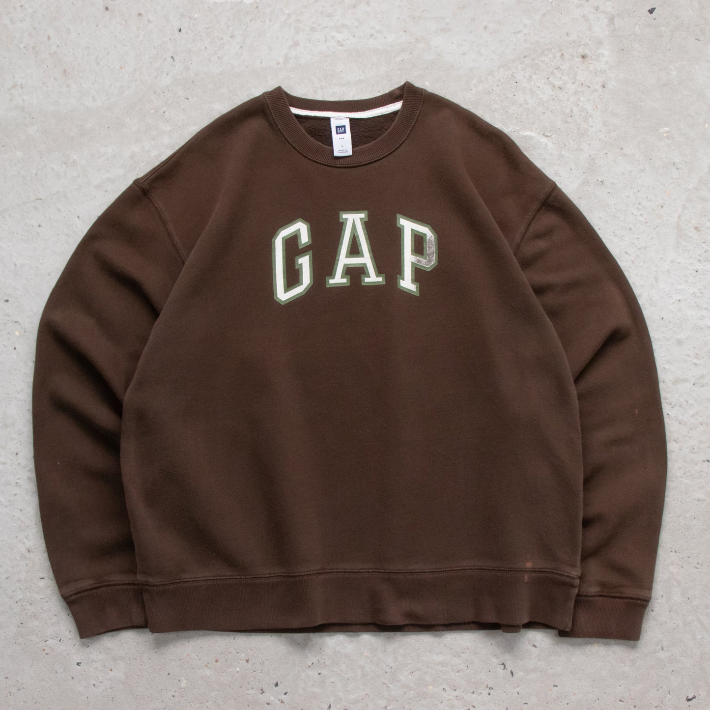 Vintage 2000s GAP Spellout Sweatshirt - L