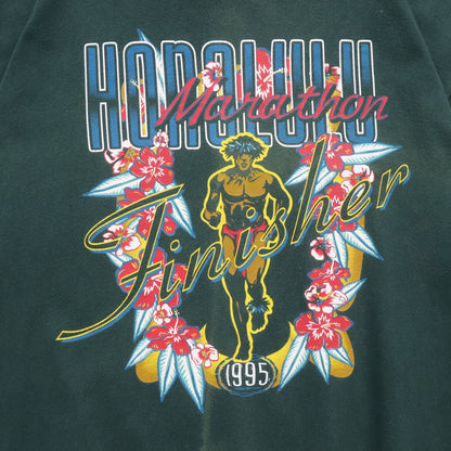 Vintage 1995 Nike Honolulu Marathon Tee - L