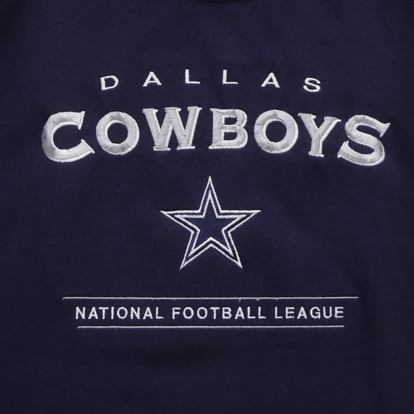 Vintage 90s Dallas Cowboys Embroidered NFL Tee - XL