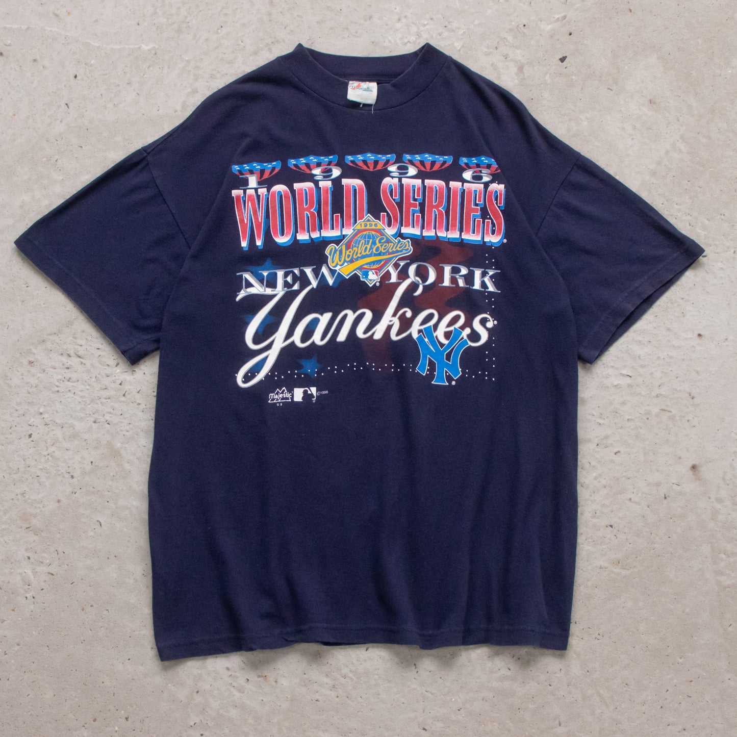 Vintage 1996 New York Yankees MLB World Series Tee - XL